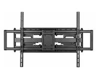 Maclean Uchwyt do TV ekonomiczny obrotowy 60-120" 120kg Czarny - 1584176 - zdjęcie 3